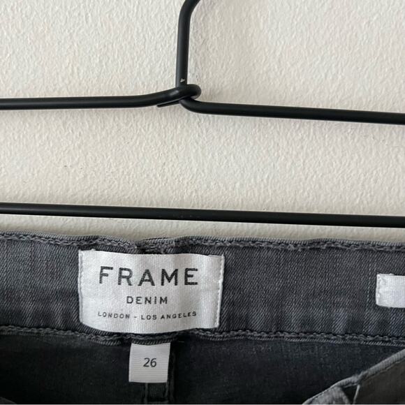 Frame Le High Skinny Jeans in Kinsmith Wash - Picture 6 of 8